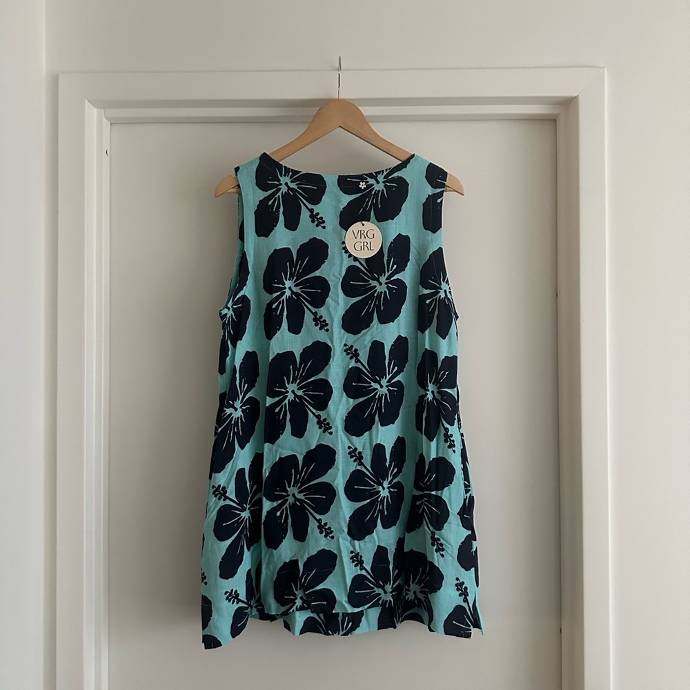 VRG Girl after sun mini dress Tropicana size US 8